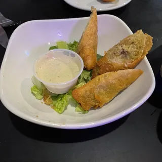 Boudin Egg Rolls