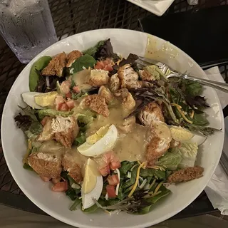 Honey Fried Chicken Salad