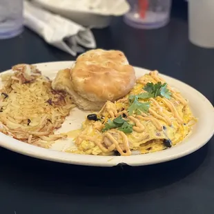 Santa Fe omelet never tasted so so good...