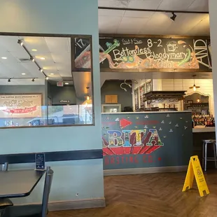 From dining area