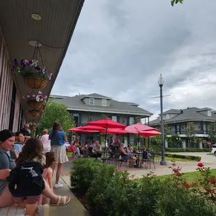 Outdoor seating