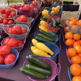 Fresh vegetables &amp; fruits from local farmers, including farm fresh eggs!