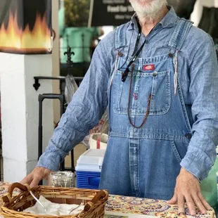 Goat cheese farmer (not Irene)