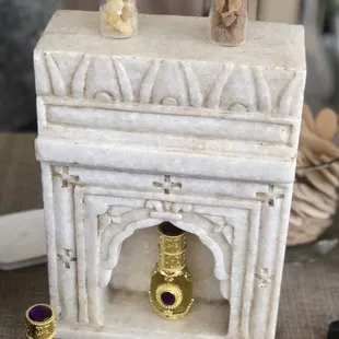 Frankincense and Myrrh imported from Israel, ground and distilled into this amazing product.