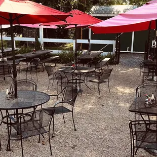 Nice Outside Dining Area