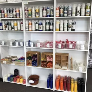 Candles- plain and fixed