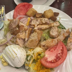 House salad with Grilled Chicken