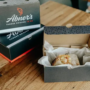 You can always get Abner's to-go!