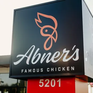 a sign for a restaurant