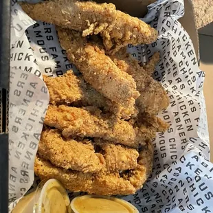 Fried tenders.
