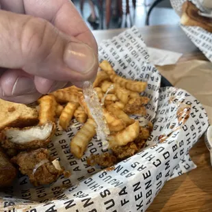 Wtf is this in my fries?