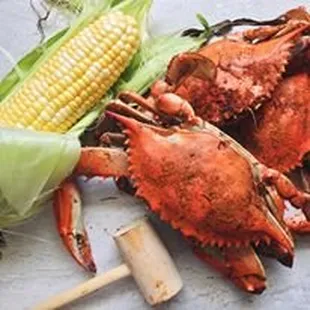 crab and corn