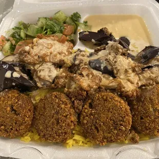 8. Falafel and Gardenia Plate