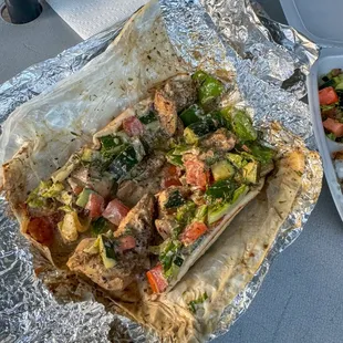 Grilled Chicken Wrap
