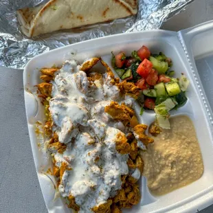 Chicken Shawarma Plate