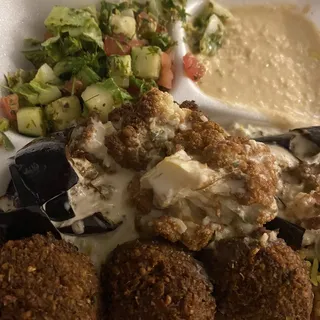 8. Falafel and Gardenia Plate