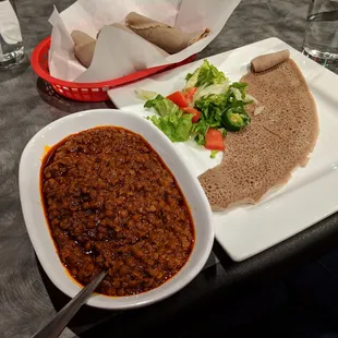 Red lentils cooked with onion, garlic, ginger, and red pepper. $9.99.