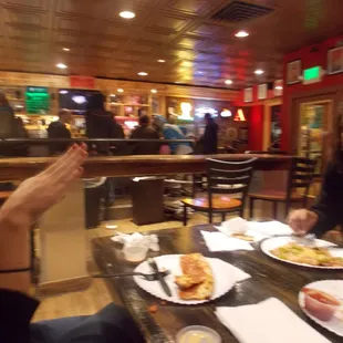interior, sushi and sashimi
