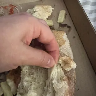 Raw dough
