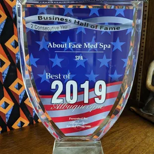Best Spa in Albuquerque
 2018 &amp; 2019 Winner!