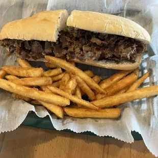 Philly classic and fries!