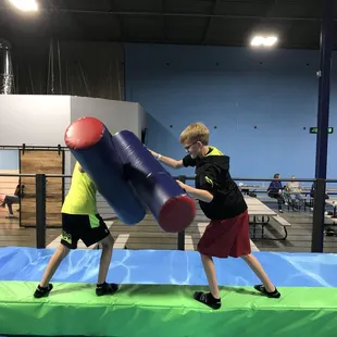 Jousting is fun for kids of all ages!