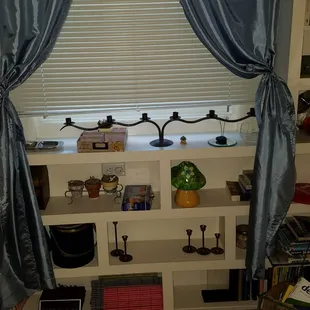 Between bathroom and bedroom