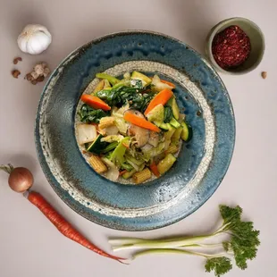 Stir-fried Mixed Vegetable.