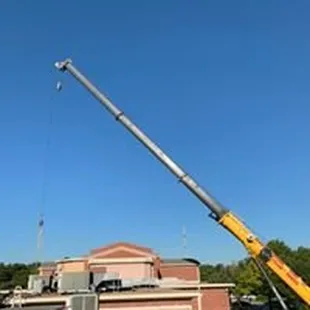 Commercial Rooftop Unit Installation