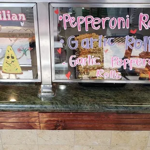 Even the food counter is just it is in New York.  Love it.