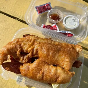 Governor fish &amp; chips, Instagram: @daynasdelights