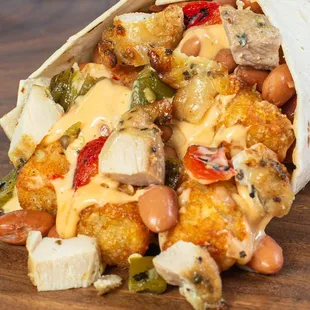 Chicken lunch Burrito