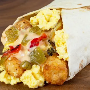 Classic breakfast Burrito