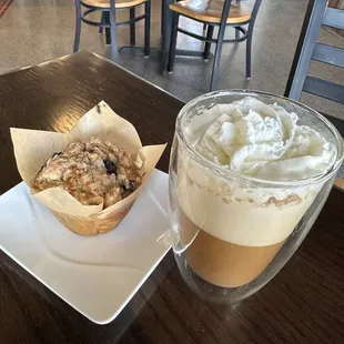 Blueberry Muffin &amp; Latte: )