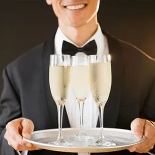 Friendly waitstaff