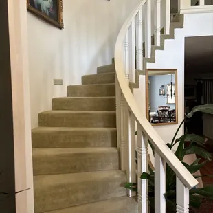 (Before pic) 
Ready to update your stairs?