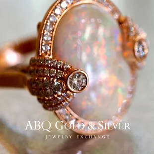 A custom cocktail ring for your holiday cocktails!