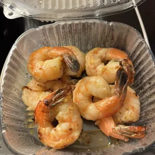 Grilled shrimp - side $7