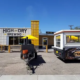 We're at High and Dry on Saturdays from noon to 9PM.  529 Adams St NE.