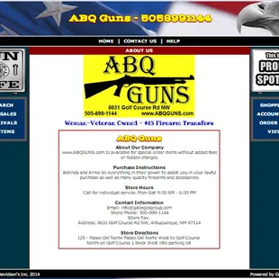 ABQ GUNS ONLINE DAVIDSON&apos;S WEB STORE