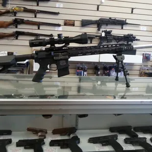ABQ GUNS S.W.A.T 24&apos; long range 5.56 rifle