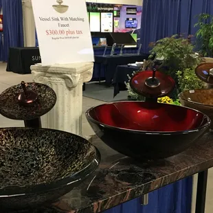 a variety of bowls
