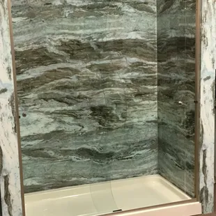 a shower