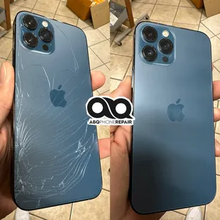 iPhone 12 promax back glass replacement