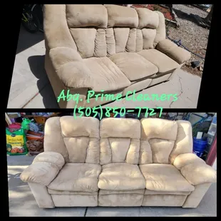 Upholstery cleaning