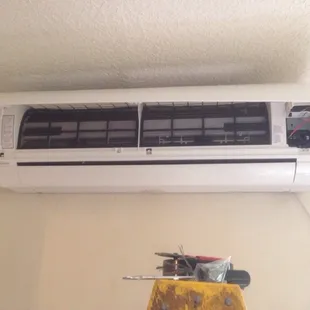 Installation of mini-split heating and AC systems