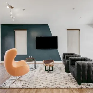 Resident clubhouse social area