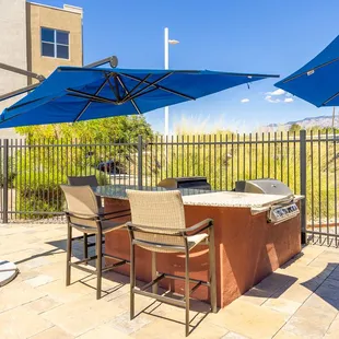 BBQ station
