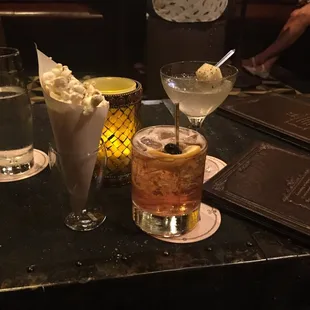 Delicious curry popcorn and chickpeas with a Parlor Trick and Pepper's Ghost.