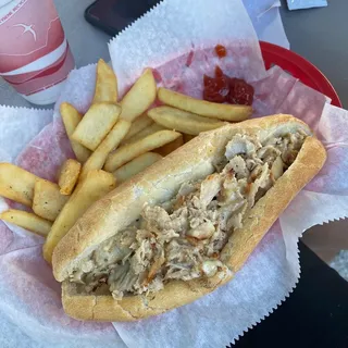 5. Chicken Cheese Steak Combo